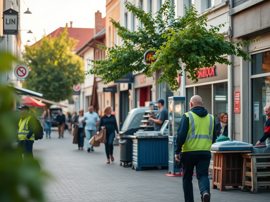 Ilustracja symbolizująca zbliżający się termin składania deklaracji PIT w Makowie Mazowieckim, z kalendarzem i dokumentami.